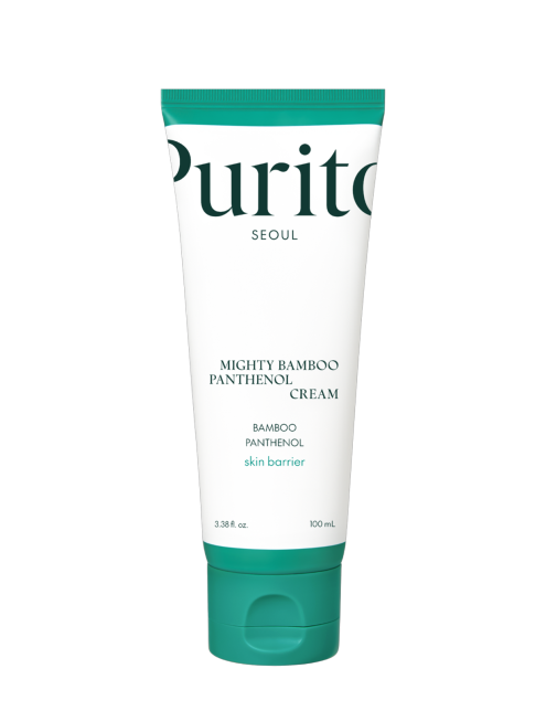 کرم مرطوب کننده و تسکین دهنده بامبو و پانتنول پیوریتو PURITO SEOUL Mighty Bamboo Panthenol Cream