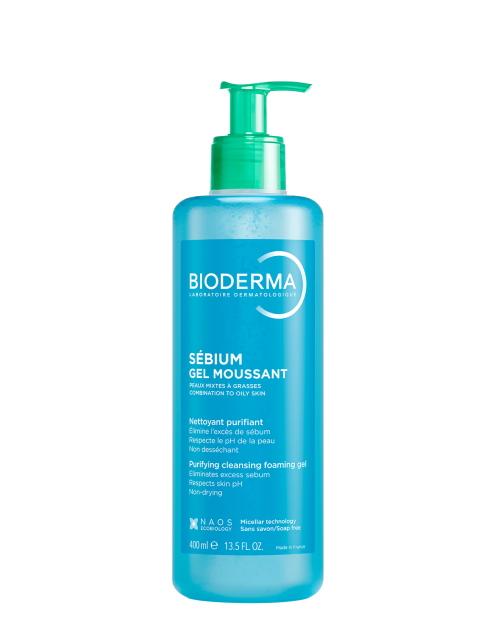 ژل شستشوی بایودرما پوست چرب | Bioderma Sébium Purifying Cleansing Foaming Gel 400ml