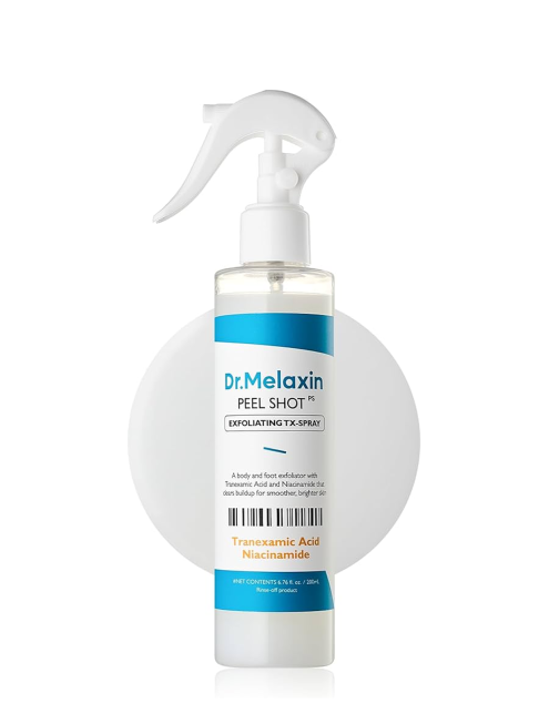 اسپری بدن پیل شات دکتر ملاکسین Dr.Melaxin TX Peel Shot Body Exfoliating Spray