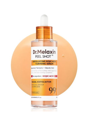 پیل شات کوجیک اسید دکتر ملاکسین Dr.Melaxin Peel Shot kojic Acid Turmeric Serum