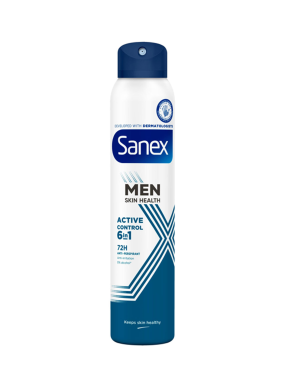 اسپری بدن مردانه سانکس Sanex Antiperspirant Men Active