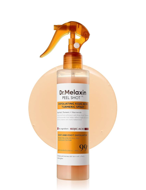 اسپری پیل شات دکتر ملاکسین Dr.Melaxin Peel Shot Kojic Acid Turmeric