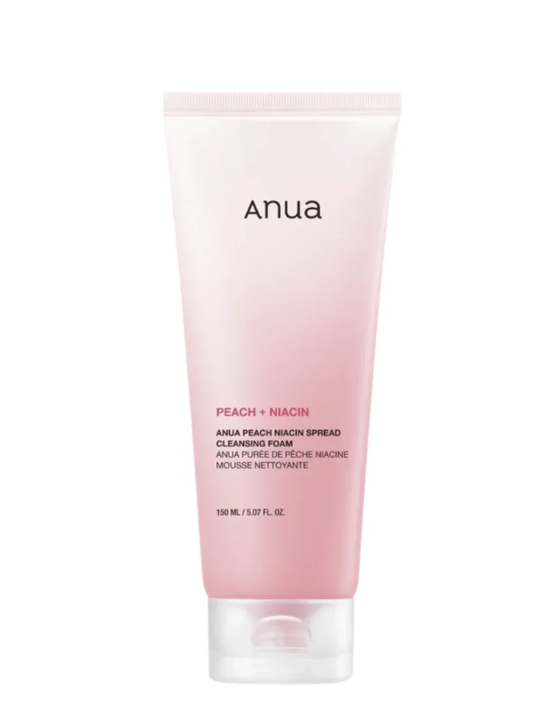 فوم شستشوی هلو و نیاسینامید آنوا ANUA Peach Niacin Spread Cleansing Foam