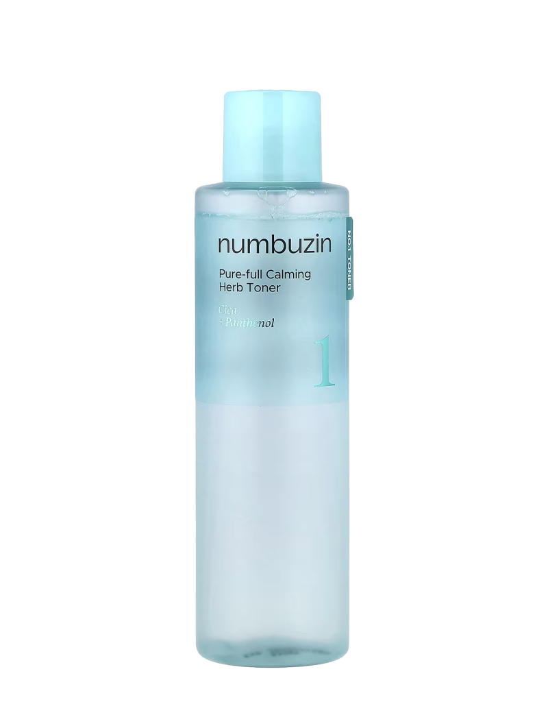 نامبوزین تسکین دهنده پوست تونر شماره 1 | numbuzin No.1 Pure-Full Calming Herb Toner