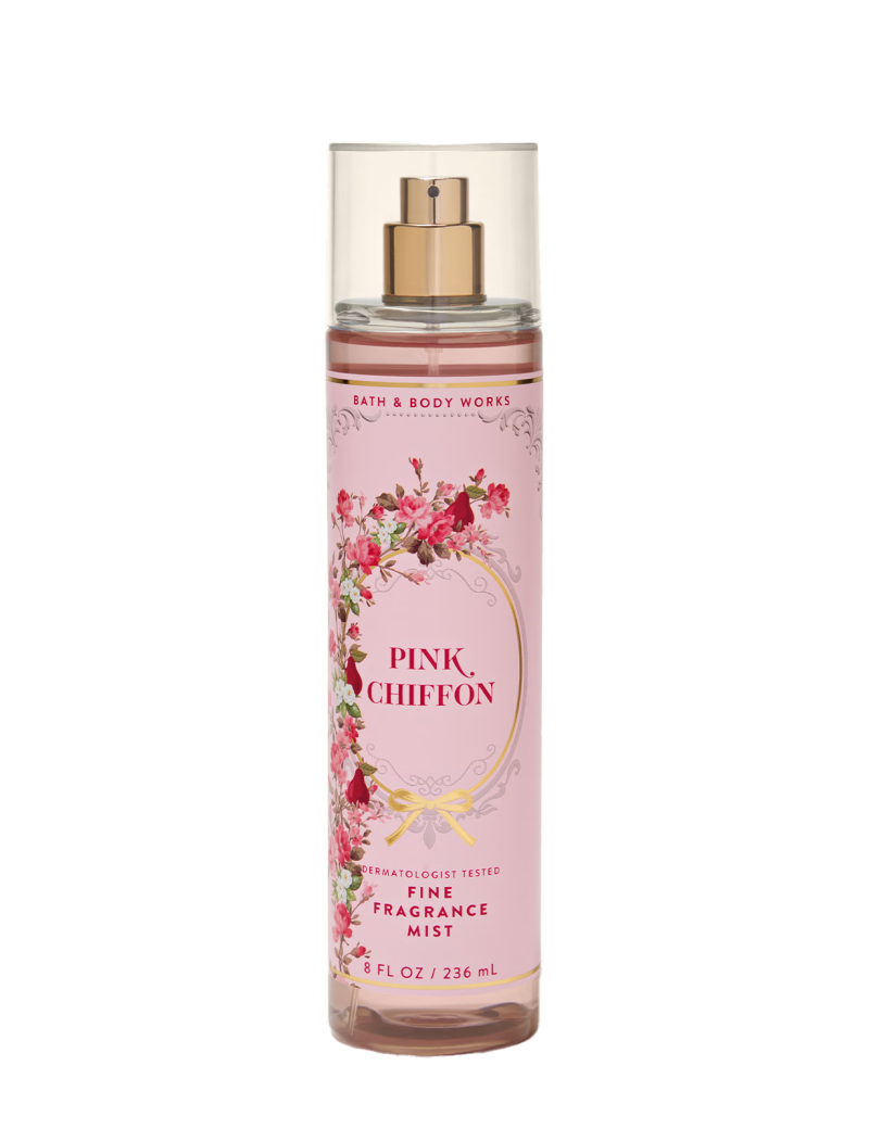 بث اند بادی ورکس بادی میست پینک چیفون | Bath and Body Works Pink Chiffon Fine Fragrance mist