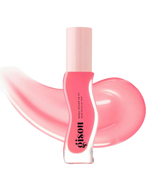 گیسو لیپ اویل GisouHoney Infused Lip Oil - Raspberry Swirl 8ml