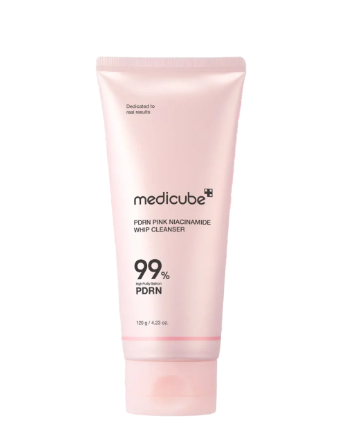 مدیکیوب شوینده نیاسینامید پی دی آر ان | Medicube PDRN Pink Niacinamide Whip Foam Cleanser