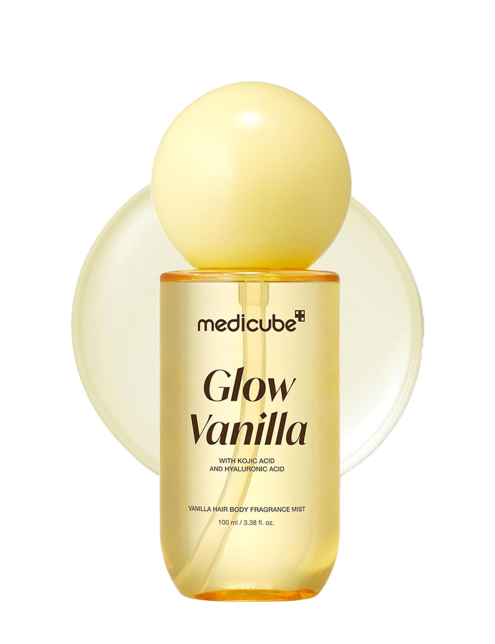 مدی کیوب بادی میست و عطر مو وانیلا | medicube Vanilla Hair Body Fragrance Mist