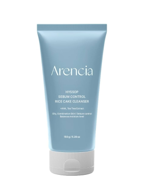 آرنسیا شوینده هایسوپ و کیک برنج | Arencia Hyssop Sebum Control Rice Cake Cleanser