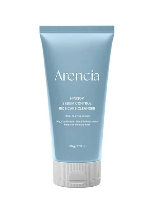 آرنسیا شوینده هایسوپ و کیک برنج | Arencia Hyssop Sebum Control Rice Cake Cleanser