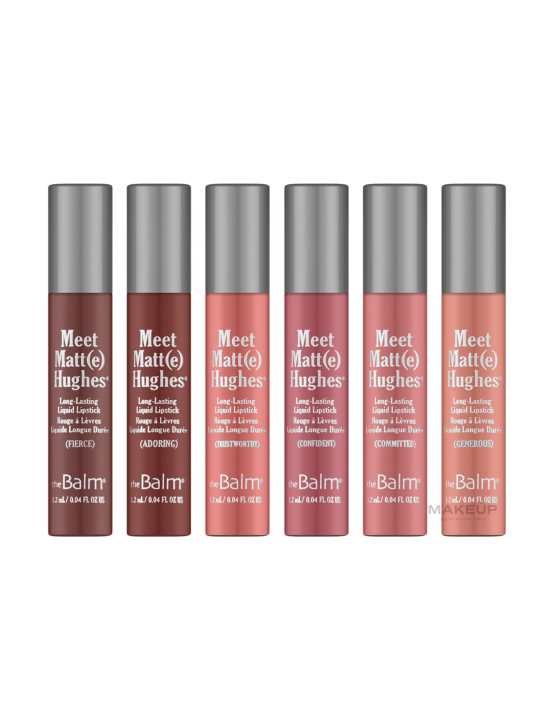 پک رژلب ۶ عددی مات د بالم theBalm Meet Matt(e) Hughes Mini Kit San Francisco