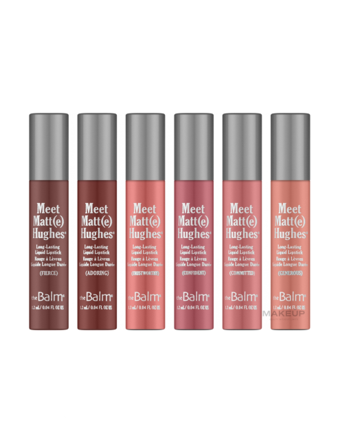 پک رژلب ۶ عددی مات د بالم theBalm Meet Matt(e) Hughes Mini Kit San Francisco