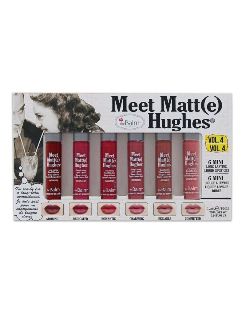 پک رژ لب ۶عددی مات د بالم The Balm mini meet Matt Hughes
