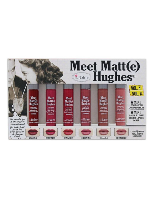 پک رژ لب ۶عددی مات د بالم The Balm mini meet Matt Hughes