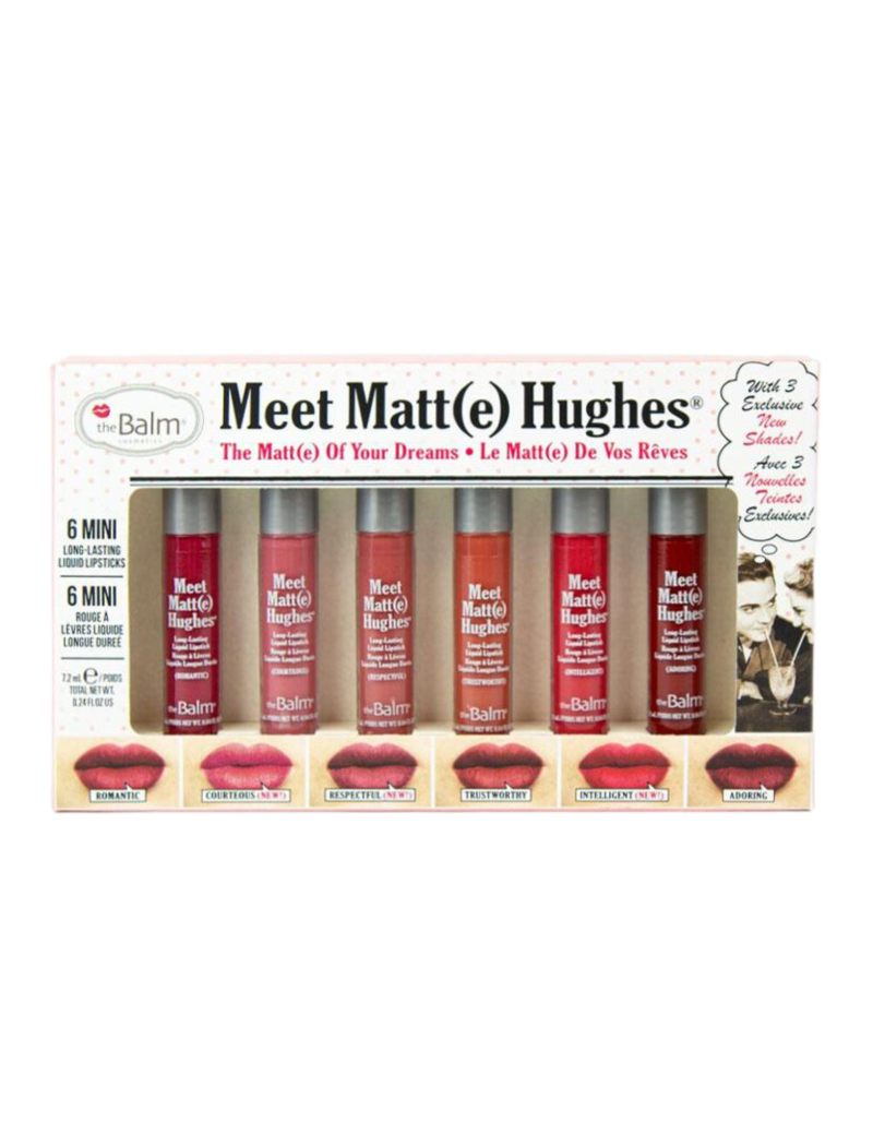 پک رژ لب ۶عددی مات د بالم The Balm mini meet Matt Hughes
