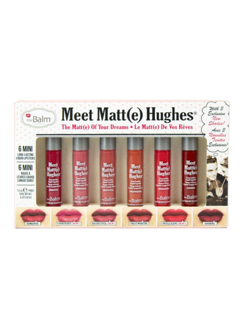 پک رژ لب ۶عددی مات د بالم The Balm mini meet Matt Hughes