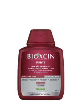شامپو بیوکسین گیاهی فورته ضدریزش شدید| bioxcin forte herbal shampoo for intensive hair loss