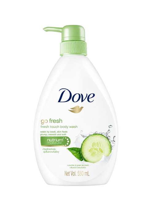 شامپو بدن داو رایحه خیار و چای سبز | dove go fresh fresh touch body wash