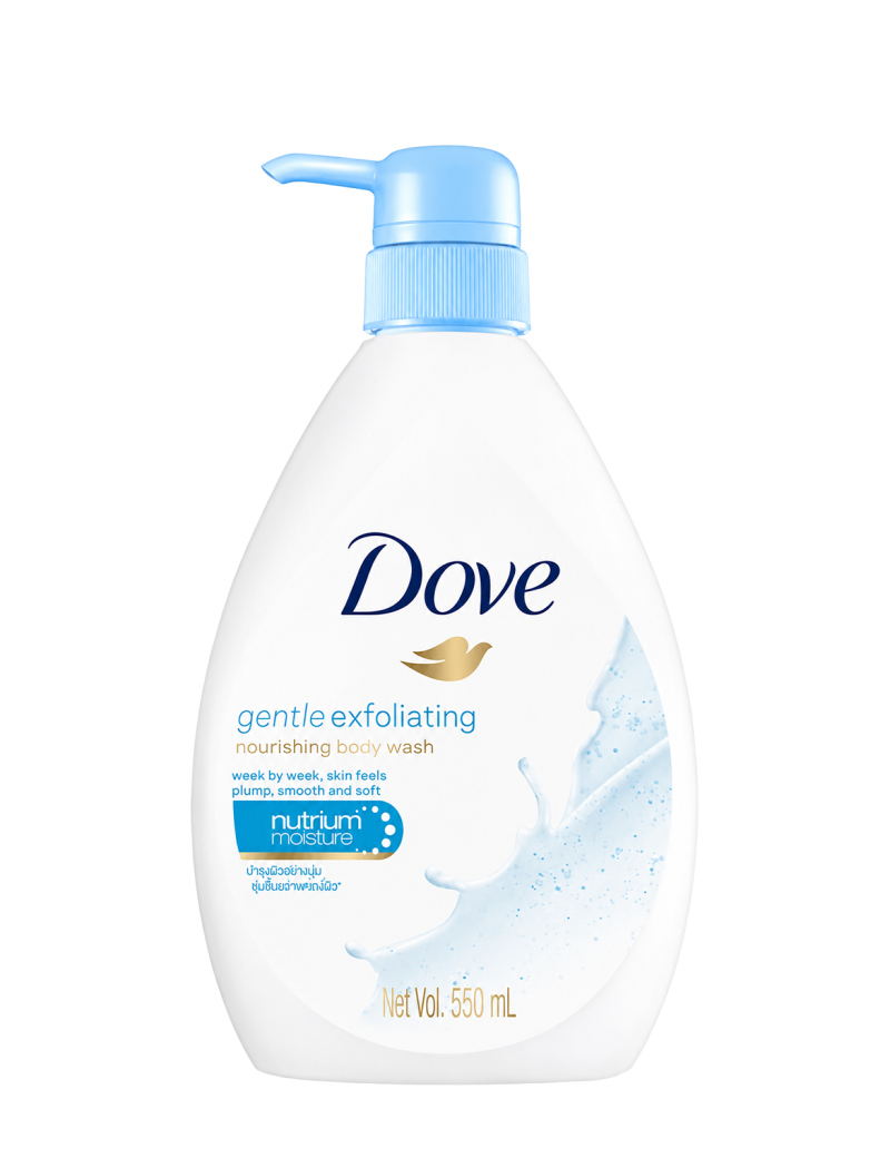 شامپو بدن داو جنتل اکسفولياتينگ | dove gentle nourishing body wash
