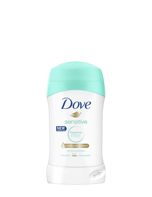 مام داو صابونی پوست حساس بدون بو | DOVE  Sensitive Antiperspirant Stick