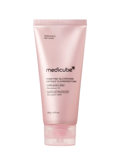 شوینده مدی کیوب کپسولی گلوتاتیون | medicube pdrn pink glutathione capsule cleansing foam