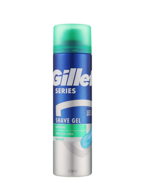 ژیلت ژل اصلاح سوتینگ آلوئه ورا | Gillette series shaving gel aloe vera