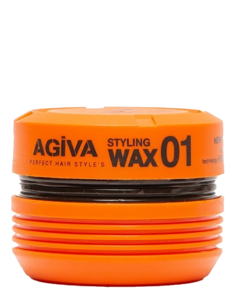 واکس مو آگیوا نارنجی 01 | Agiva Styling Wax 01 Wet & Islak