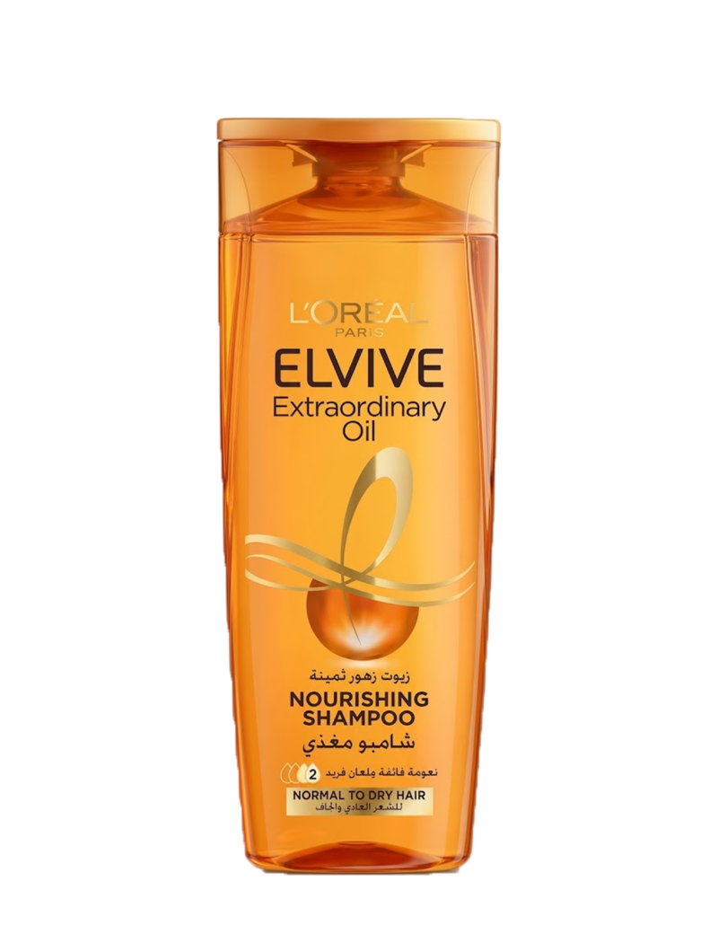 شامپو لوریل اکسترا اوردینری اویل | l'oréal paris elvive extraordinary oil shampoo