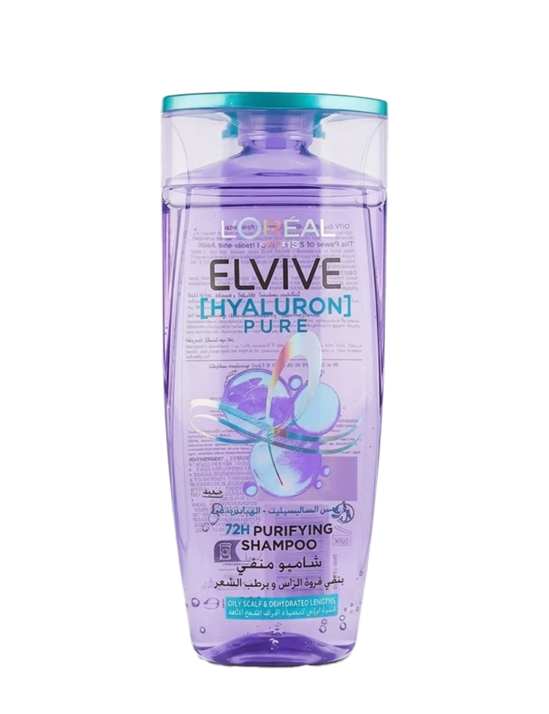شامپو لوریل آبرسان هیالورون پیور | l'oréal paris elvive hyaluron pure shampoo