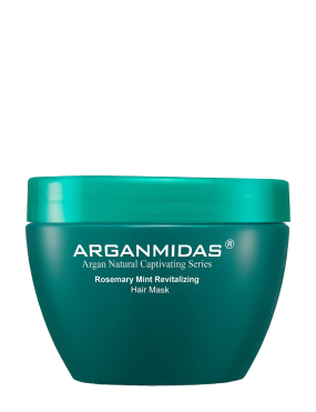 ماسک مو رزماری و نعنا آرگان میداس | Arganmidas rosemary mint revitalizing hair mask