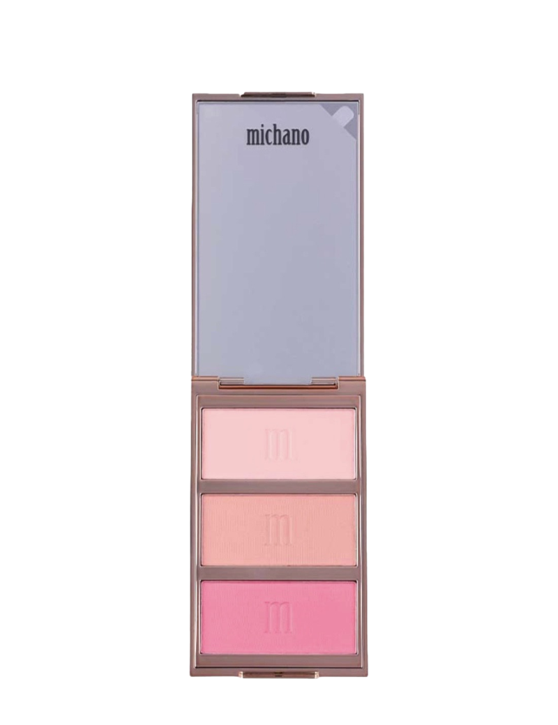 پالت رژگونه میچانو 420 | michano blurring velvety powder blush mb-420