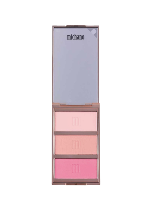 پالت رژگونه میچانو 420 | michano blurring velvety powder blush mb-420