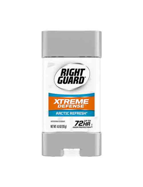 استیک ضدتعریق ژله ای رایت گارد مدل اکسترم دفنس Right Guard Xtreme Defense Arctic Refresh Anti Perspirant Stick