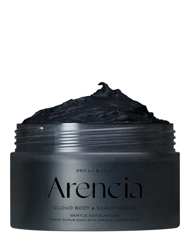 آرنسیا اسکراب کف سر و بدن چای سیاه و یوزو | Arencia Cloud Body & Scalp Scrub Black tea & Yuzu