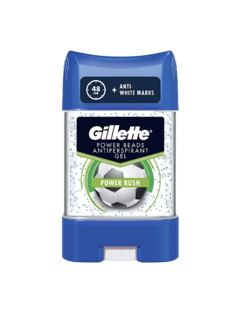 استیک ضدتعریق مردانه Power Rush ژیلت (Gillette) مقدار 75 میلی‌لیتر