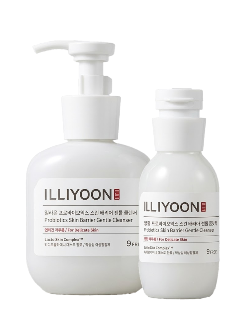 پک فوم شوینده بانوان ایلیون | illiyoon probiotics skin barrier gentle cleanser pack