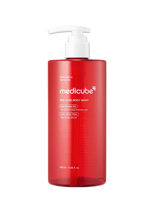شوینده بدن ضد جوش و آکنه مدی کیوب | Medicube red acne body wash