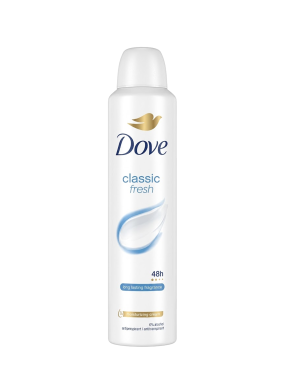 اسپری ضد تعریق کلاسیک فرش داو | Dove 48hr Classic Antiperspirant Deodorant Spray