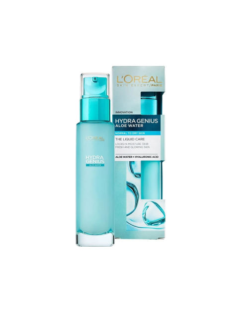 آبرسان پوست نرمال تا خشک لورآل Loreal Paris Hydra Genius Aloe Water Normal to Dry Skin