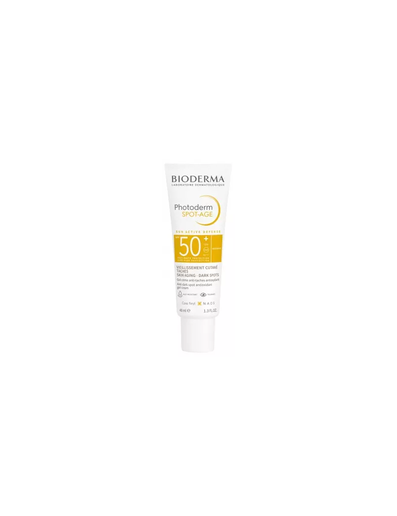 کرم ضد آفتاب بیرنگ ضدلک جوانساز اسپات بایودرما Bioderma Photoderm Spot-Age SPF50+ 40ml