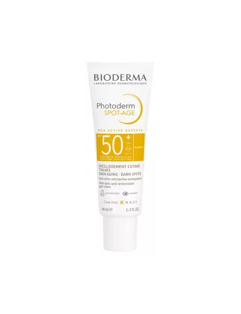 کرم ضد آفتاب بیرنگ ضدلک جوانساز اسپات بایودرما Bioderma Photoderm Spot-Age SPF50+ 40ml