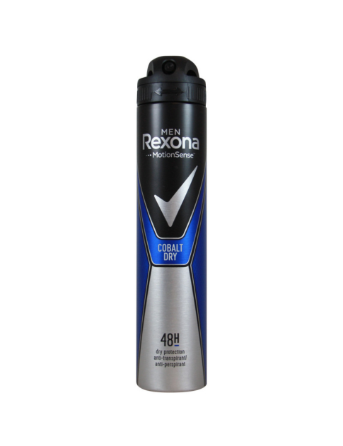 اسپری ضد تعریق مردانه رکسونا کوبالت درای Rexona Cobalt Dry Anti Perspirant Spray For Men