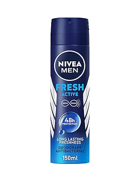 اسپری بدن مردانه نيوآ – NIVEA مدل Fresh Active با حجم 150ml