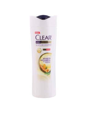 شامپو کلیر ضد شوره زنانه مدل ANTI HAIR FALL وزن 330 میل – CLEAR