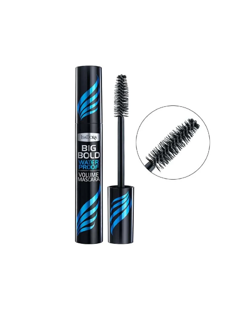 ریمل حجم دهنده آبی مدل Big Bold ضد آب ایزادورا Isadora Blue Big Bold Waterproof Volume Mascara