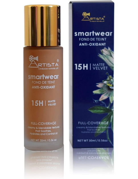 کرم پودر بادوام و مخملی ارتیستا | Artista- Smartwear™ 15H Matte Velvet Foundation