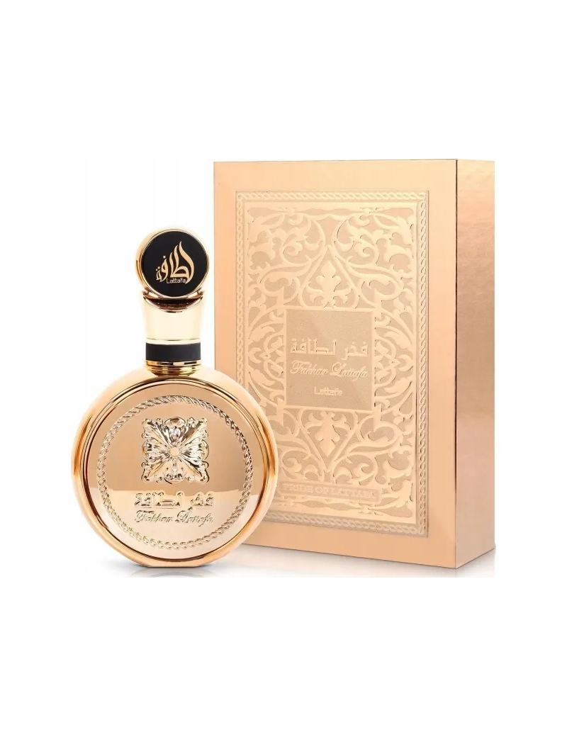 عطر ادکلن فخر لطافه گلد طلایی لطافه Fakhr Lattafa gold